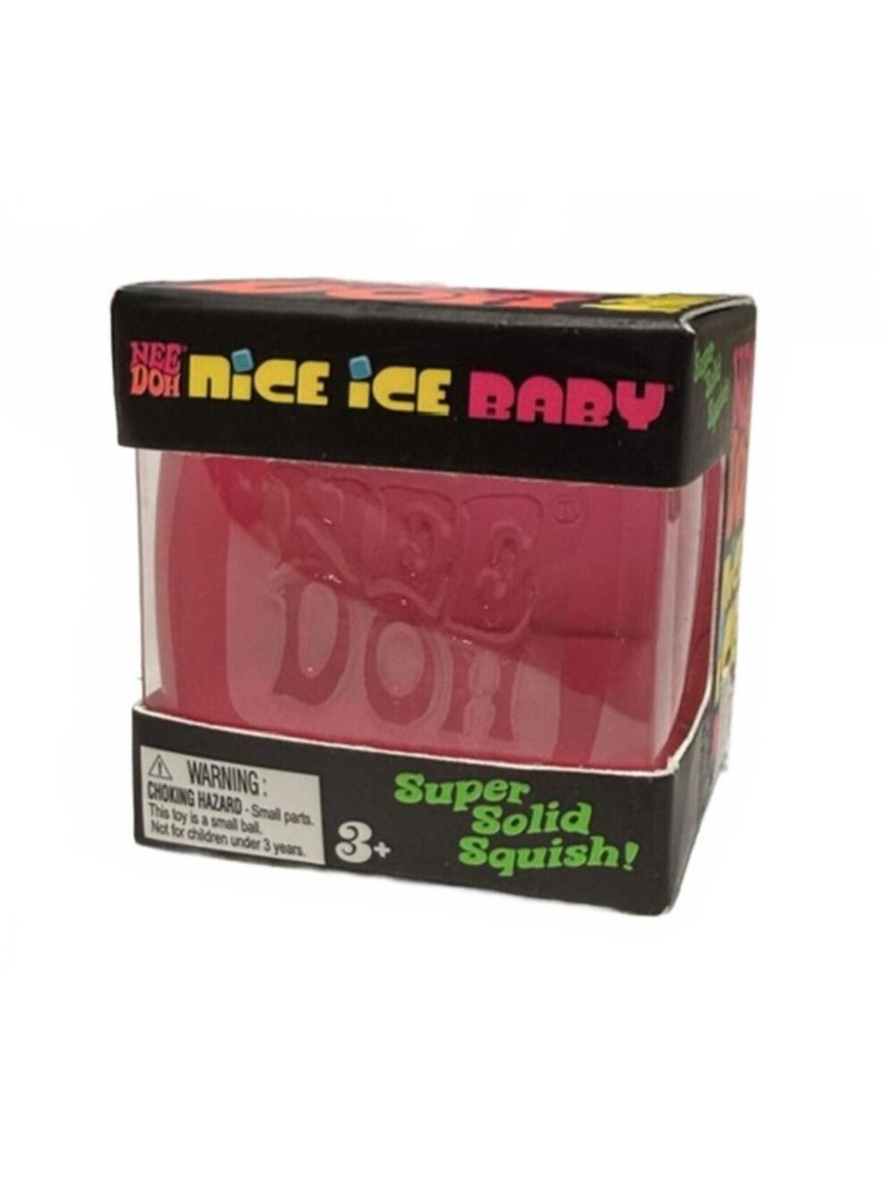 Schylling NeeDoh Nice Ice Baby Fidget Cube - Pink
